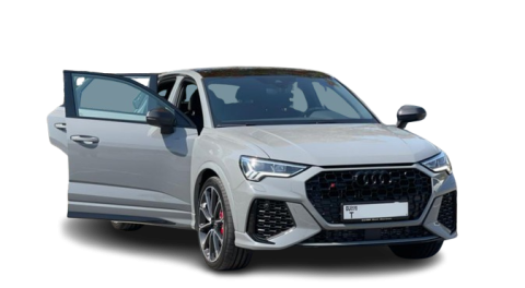 Rent a cheap affordable car economy car for hire in Dubai and Abu Dhabi from Volocar - Audi RS Q3 rental
