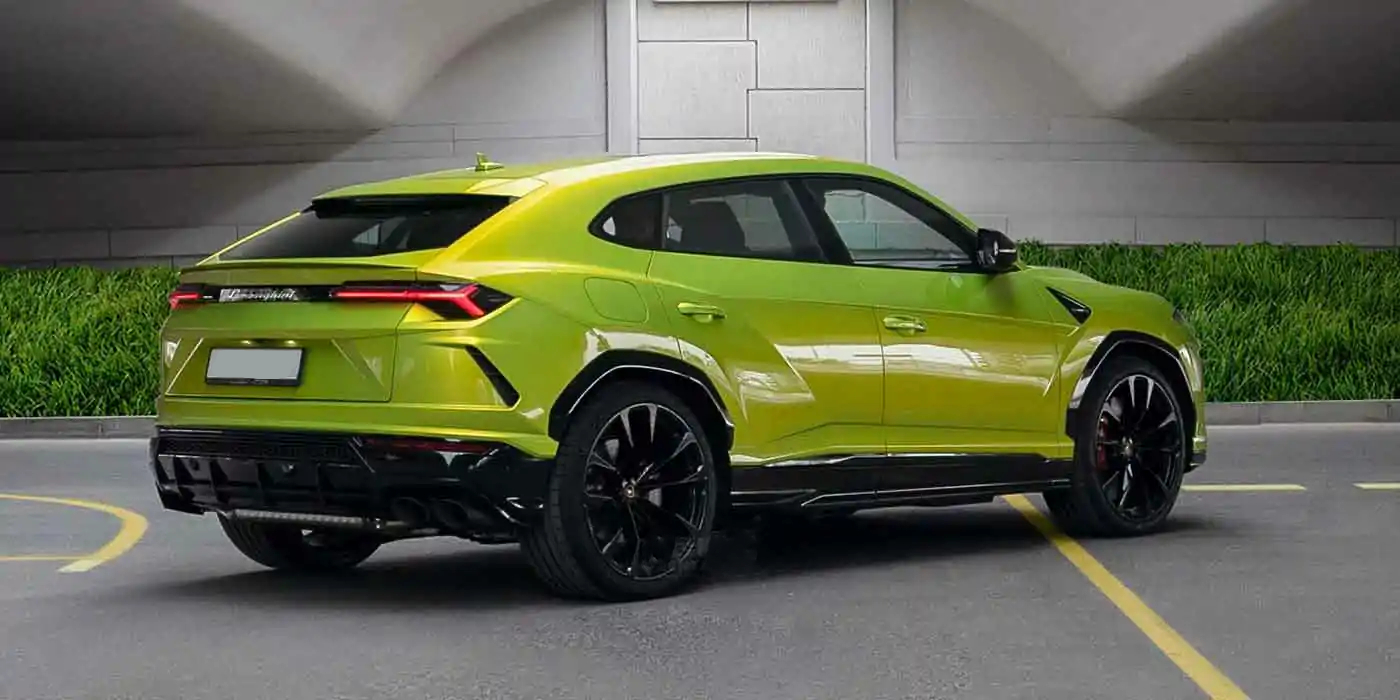 1690548450Lamborghini-Urus-Neon-Green-1 Lamborghini Rent a car in Dubai - Supercar Rental Dubai Lamborghini Huracan Evo Spyder, Urus - URUS Mansory