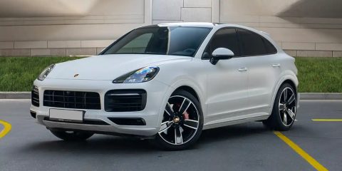 Rent a Porsche Cayenne Coupe GTS Luxury Sport SUV for hire in Dubai and Abu Dhabi