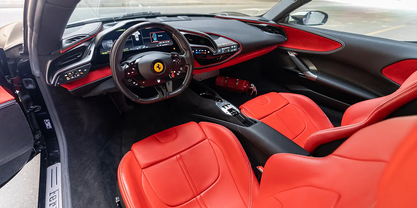 rent-a-car-dubai-ferrari-sf90 Ferrari sf90 Rent a car Exotic rent a car in Dubai and Abu Dhabi from Volocar - dream supercar rental