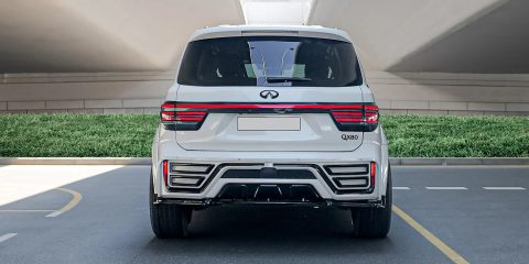 Rent a car in Dubai big Family Suv for hire in Dubai and Abu Dhabi - Infinity qx80 ideal family SUV