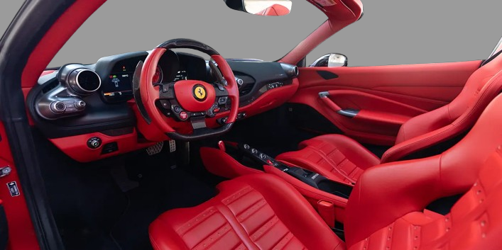 rent-a-car-dubai-ferrari-F8-spyder-volocar Ferrari F8 spyder convertible Rent a car Exotic rent a car in Dubai and Abu Dhabi from Volocar - dream supercar rental