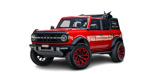 Rent a car in Dubai and Abu Dhabi from Volocar - Ford Mustang and Ford Bronco for hire - car rental muscle car american car