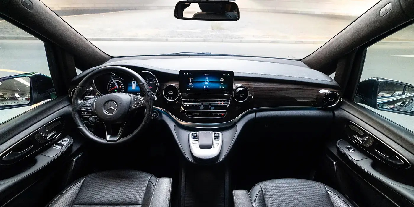 1724243974mercedes-benz-v250-3 Mercedes Car Rental Dubai and Abu Dhabi - rent a car Exotic cars for rent - Mercedes G Class - S Class - C Class - GLE Coupe GLE 63 S - S500 Brabus Rocket G800 - Cheap affordable luxury premium cars for rent DUbai from Volcoar