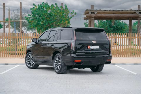 Cadillac Escalade All Black rent a car in Dubai and Abu Dhabi for rent