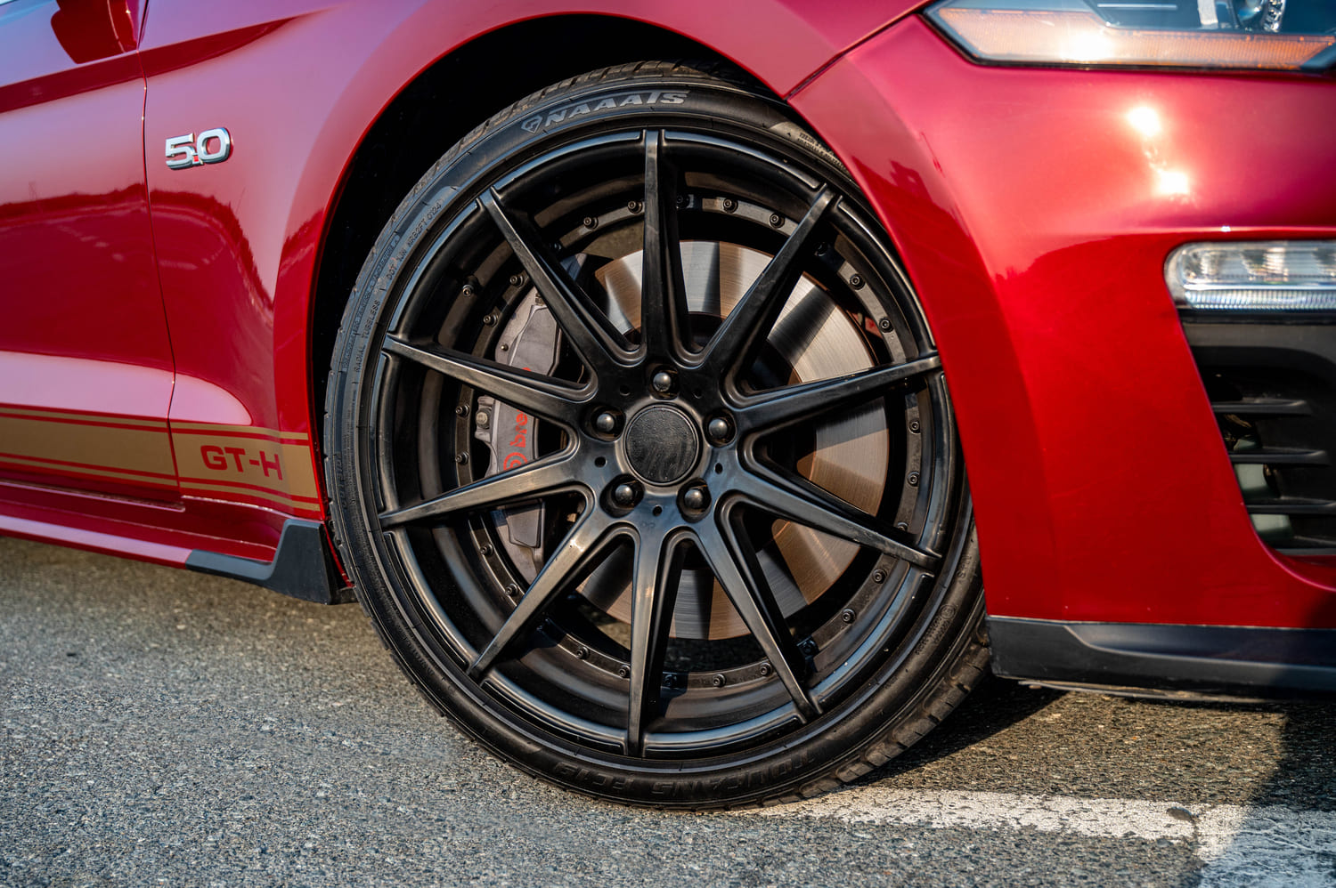 Ford-Mustang-GT-V8-Convertible-Red-5