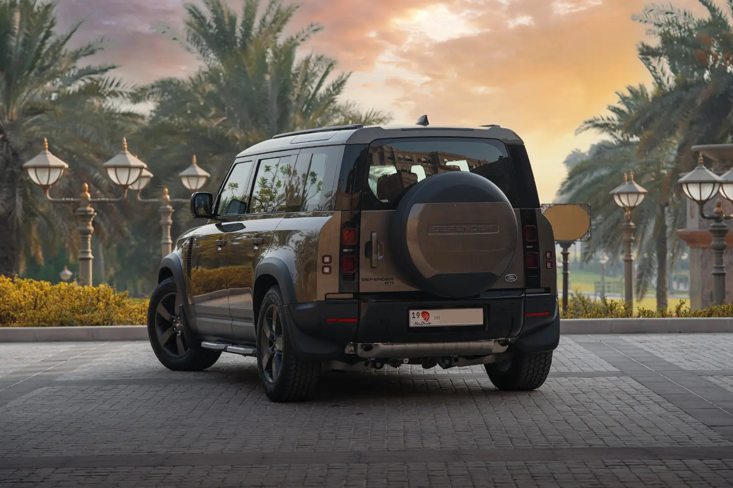 Volocar-Land-Rover-Defender-110-HSE-4 Land Rover Defender, the most powerful 4x4, SUV, top, sport SUV, no deposit, cheap, discount, best rent a car in Dubai