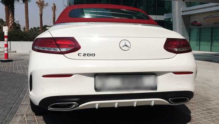 Mercedes-C200-Convertible-Hire-in-Dubai