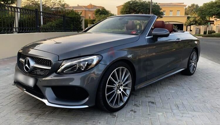 Mercedes-c300-Convertible-Rent-Dubai