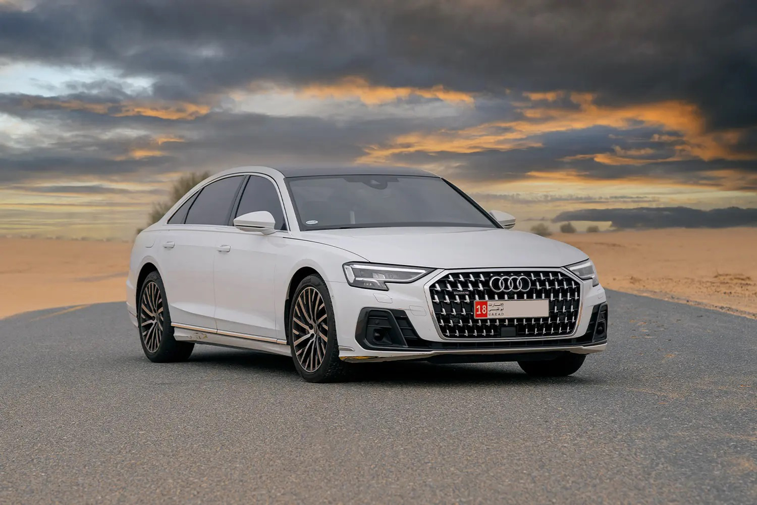 Volocar-Rent-Audi-A8-In-Dubai-1-1 Rent a car Dubai, no deposit, full comprehensive insurance, extreme power Audi A8, luxury limousine, new cars,
