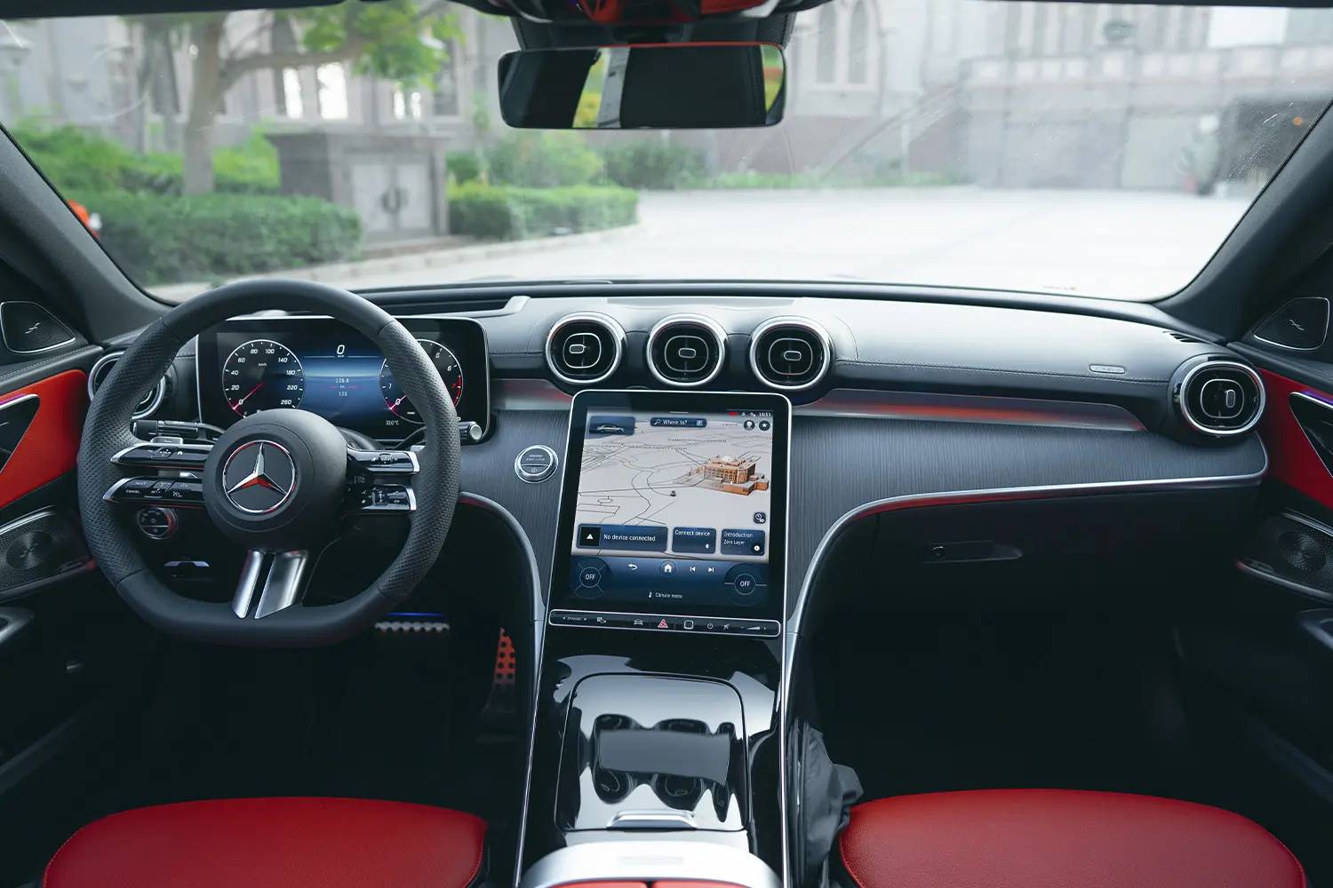 Rent-Mercedes-C200-In-Dubai-9 Mercedes C200 rent a car in Dubai and Abu Dhabi with full insurance and no deposit