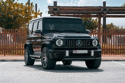 Rent a car in Dubai from Volocar - car rental made easy for customers in Dubai Mercedes G Class, no deposit G63 for rent, powerful SUV, Iconic luxury, power SUV,