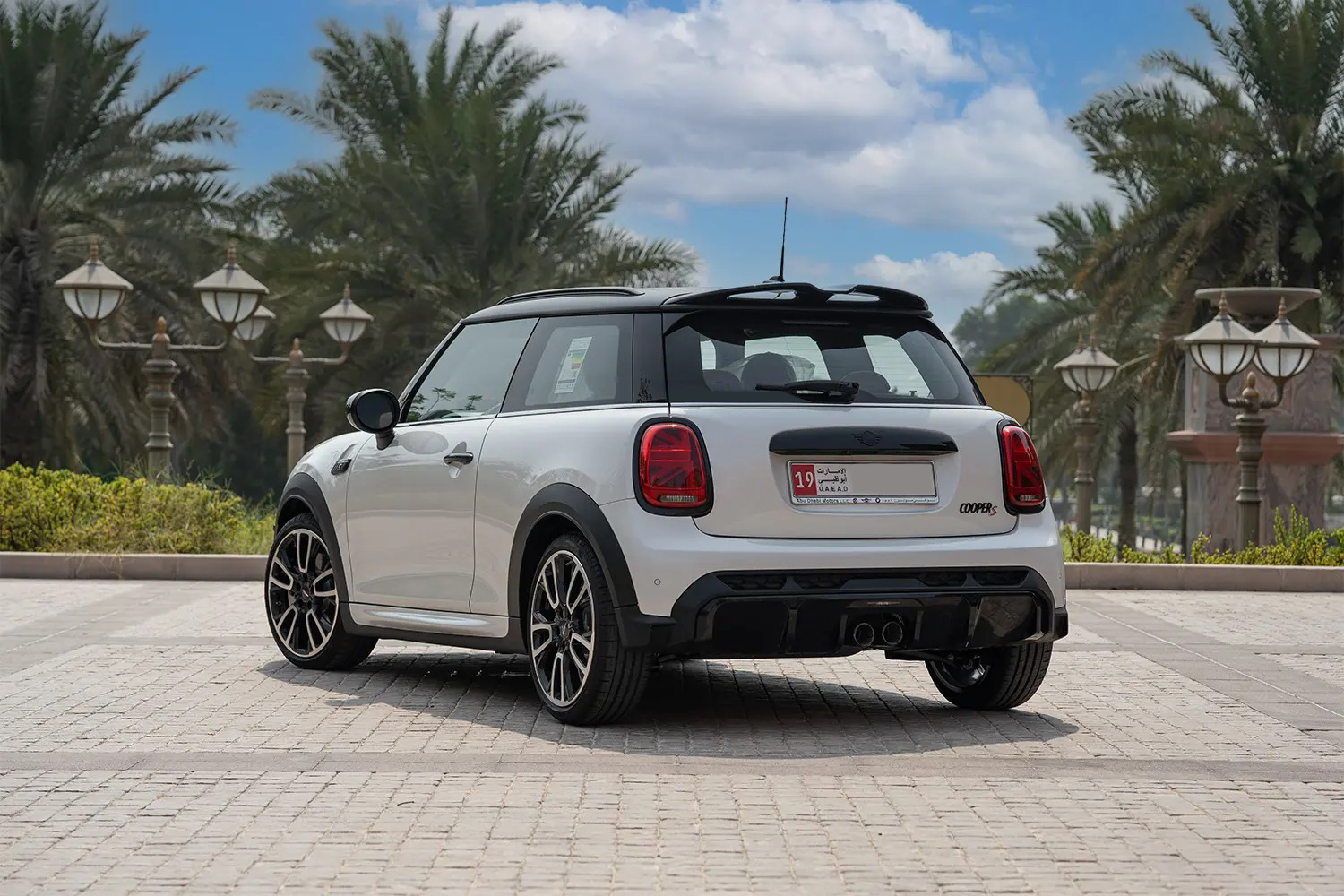 Rent-Mini-Cooper-S-in-Dubai-4-2 Rent a car in Dubai from Volocar. Mini Cooper S with full interior options
