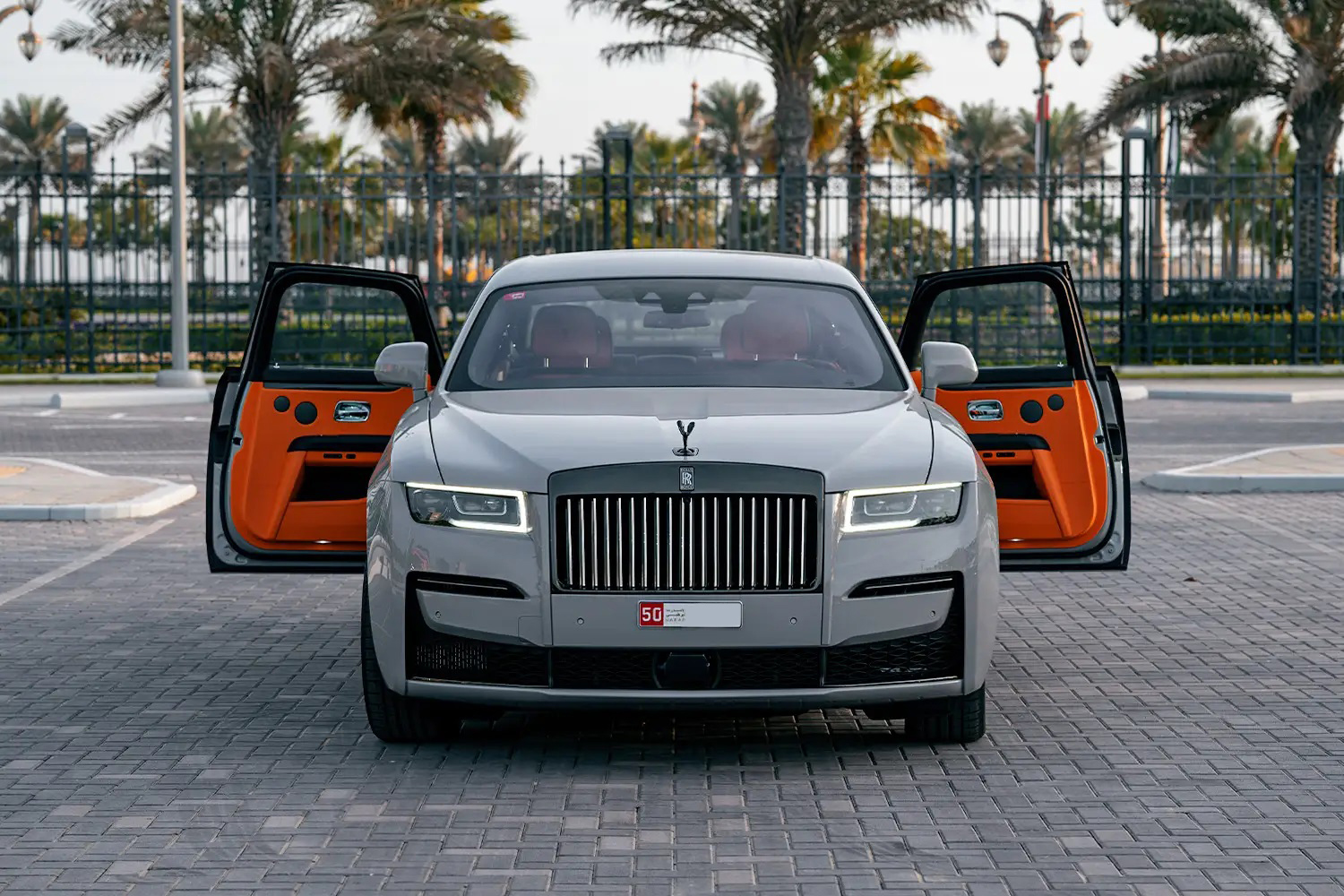 Volocar-Rent-Rolls-Royce-Ghost-Black-Badge-in-Dubai-1 Rent a car in Dubai, Rolls Royce Ghost Black Badge, the most luxurious brand, top rental company