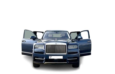 Rent a car in Dubai, Rolls Royce Cullinan, most Luxury SUV, the most luxurious brand, top rental company