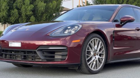 Rent a Porsche Panamera Luxury Sport dream car for hire in Dubai and Abu Dhabi