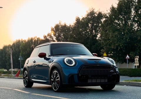Rent a car in Dubai from Volocar. Mini Cooper S with full interior options
