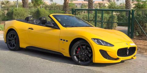 Rent a Supercar in Dubai - Exotic cars dubai luxury car hire - Maserati GranTurismo