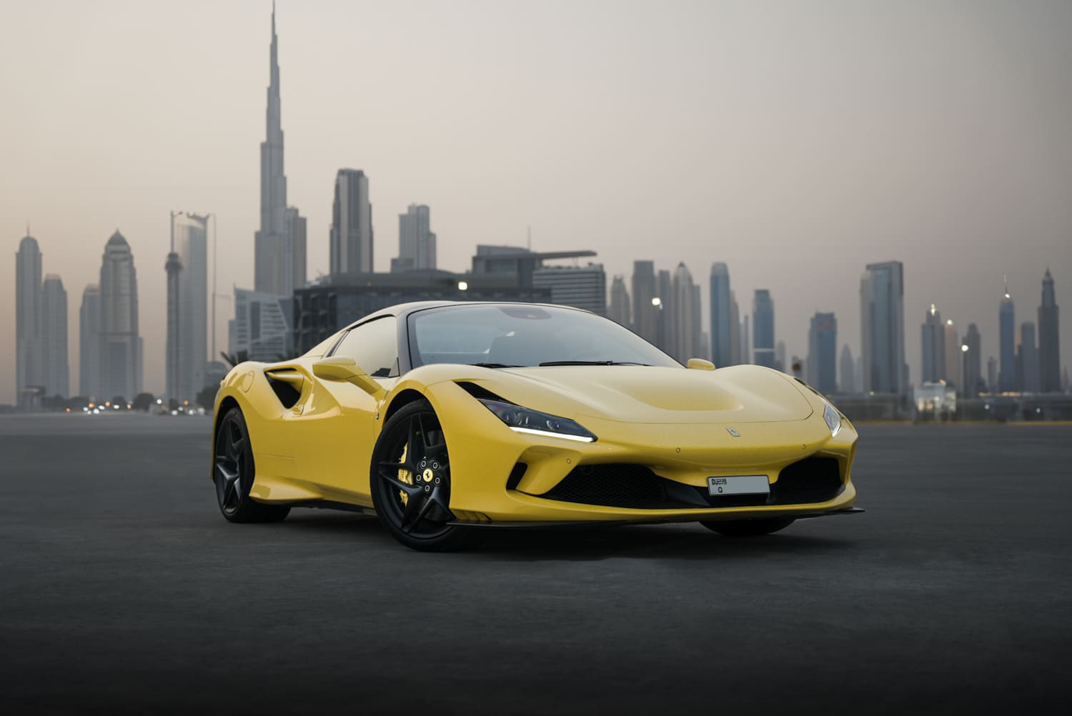 rent-a-car-dubai-ferrari-F8-spyder-volocar Ferrari F8 spyder convertible Rent a car Exotic rent a car in Dubai and Abu Dhabi from Volocar - dream supercar rental