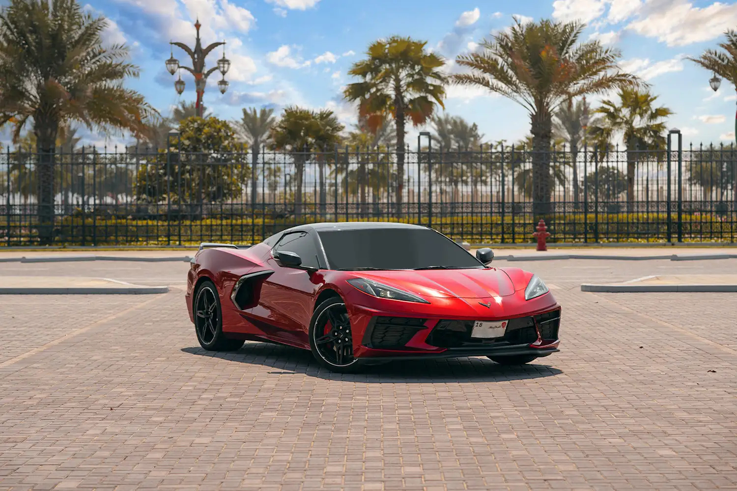 Rent-Chevrolet-Corvette-C8-Dubai-1-2 Chevy Chevrolet Corvette C8 for rent in Dubai. Corvette rental exotic supercar for hire dubai