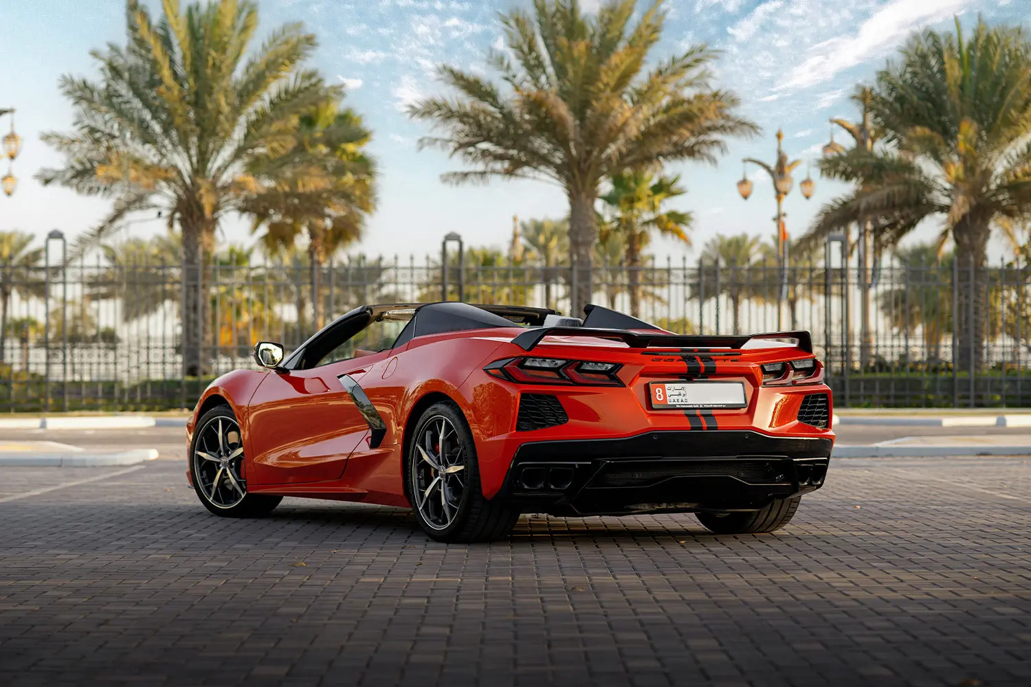 Rent-Chevrolet-Corvette-C8-In-Dubai-3-1 Chevy Chevrolet Corvette C8 for rent in Dubai. Corvette rental exotic supercar for hire dubai