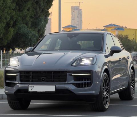 Rent a Porsche Cayenne Coupe Luxury Sport SUV for hire in Dubai and Abu Dhabi